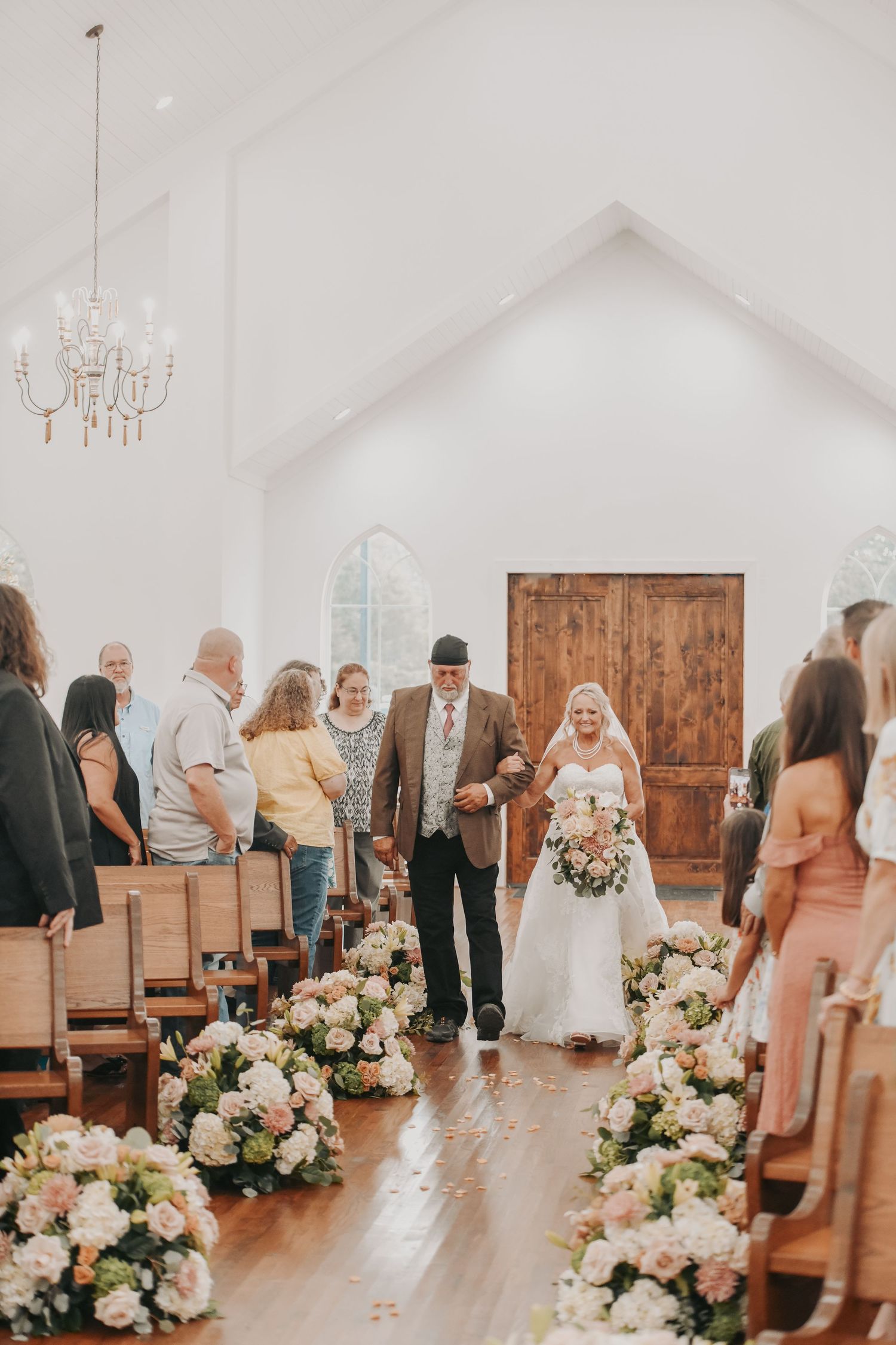 Personal wedding moment captured before the ceremony at The White Sparrow