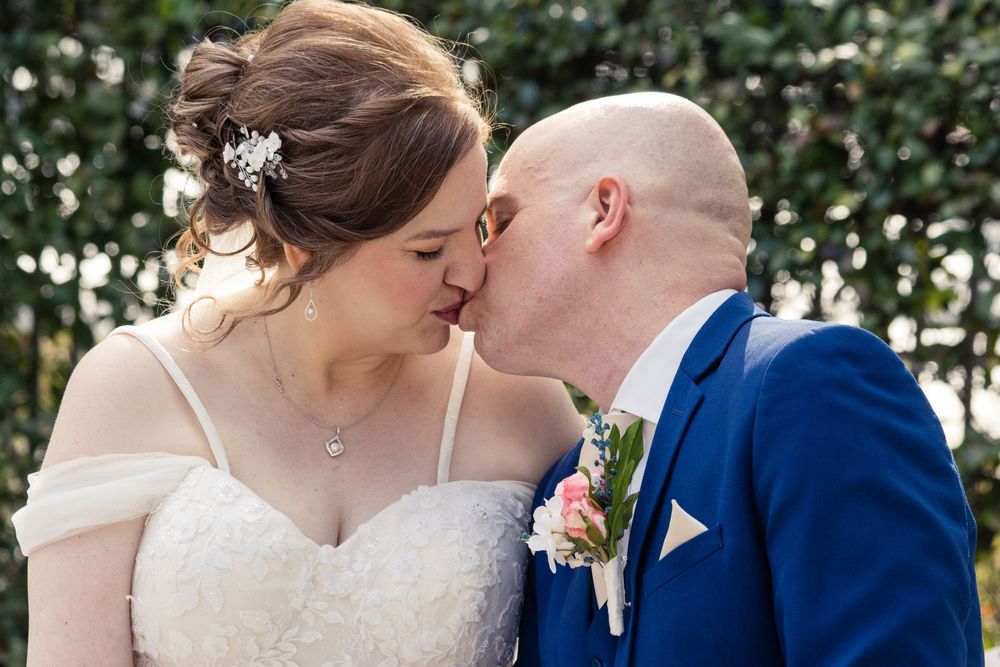 Editorial style wedding photography at St Paul's Catholic Church, Tampa, Florida.