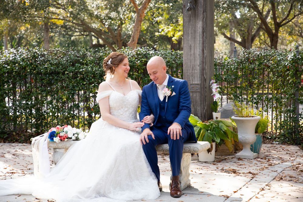 Editorial style wedding photography at St Paul's Catholic Church, Tampa, Florida.