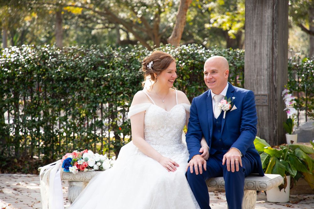 Editorial style wedding photography at St Paul's Catholic Church, Tampa, Florida.