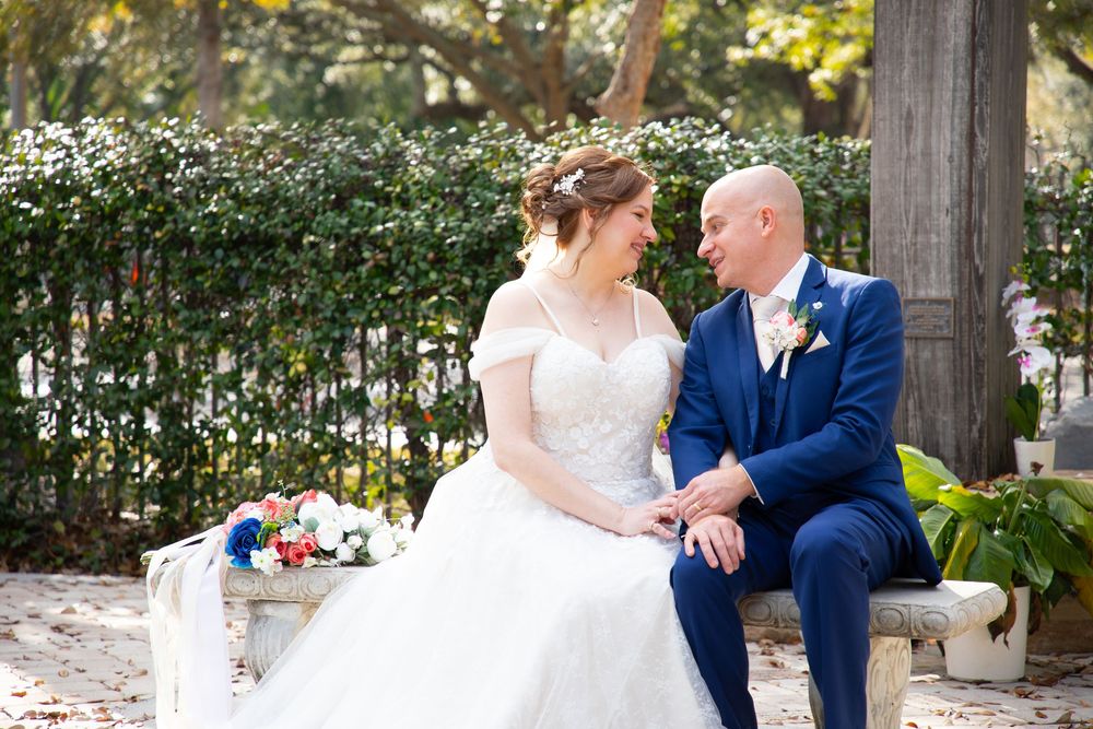 Editorial style wedding photography at St Paul's Catholic Church, Tampa, Florida.