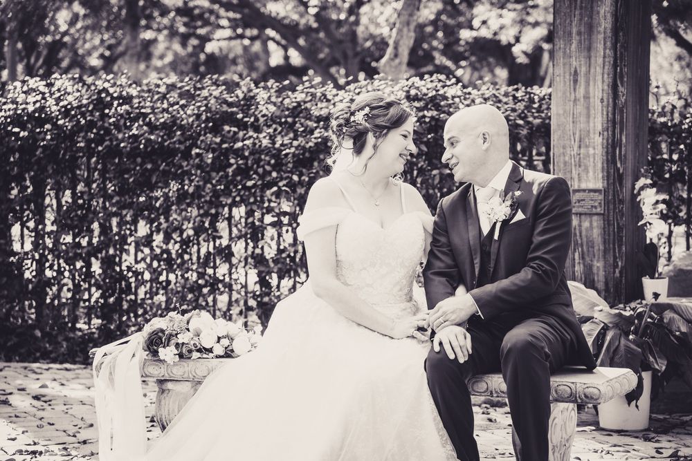 Editorial style wedding photography at St Paul's Catholic Church, Tampa, Florida.