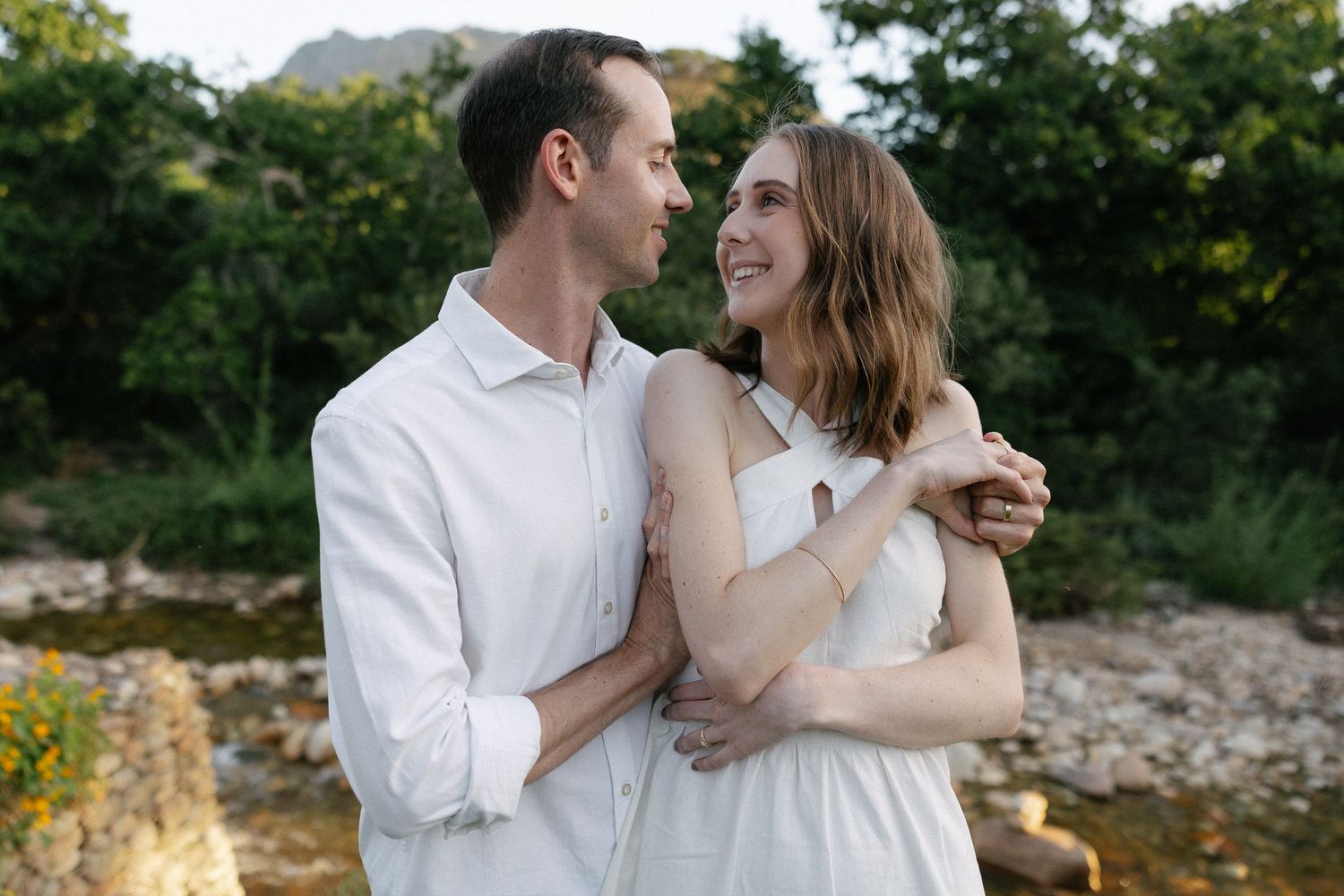 Caron and Francois in Stellenbosch for family photos with Christene de Coning Photography in Cape Town, South Africa.