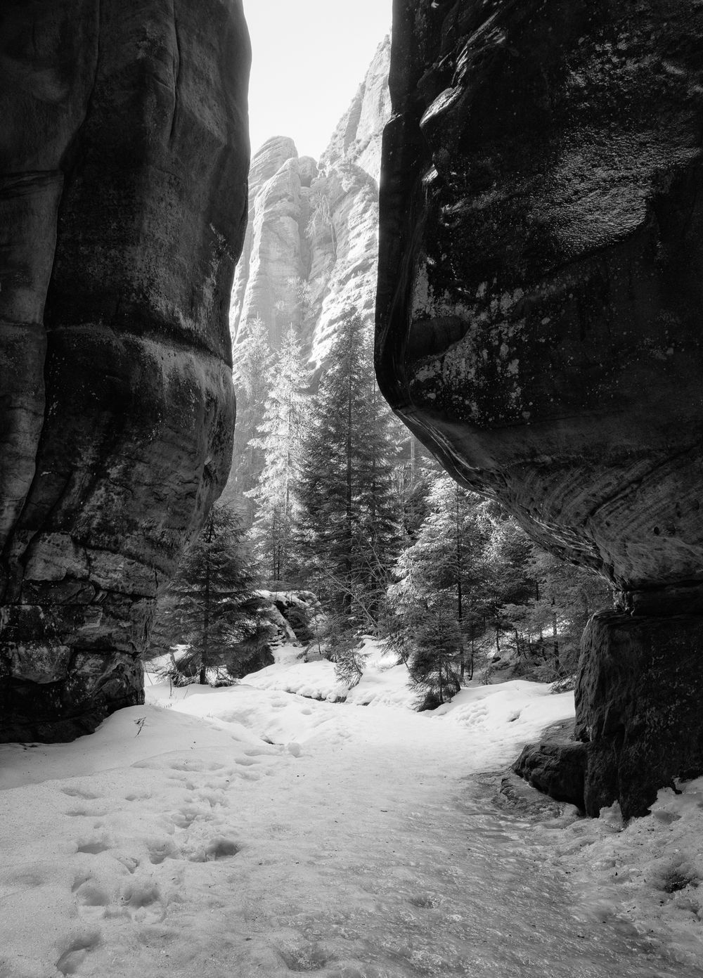 Skalne miasto, Czech Republic, Rock formation, Adršpach-Teplice