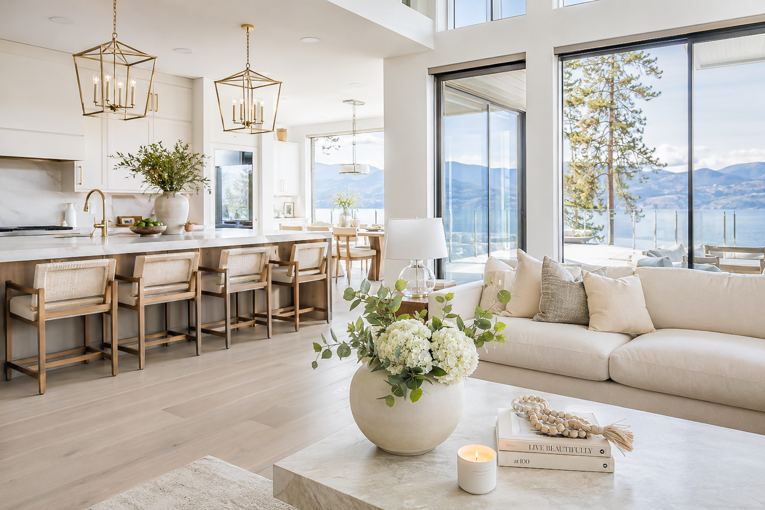 Enjoy the convenience of arriving to a fully stocked home.