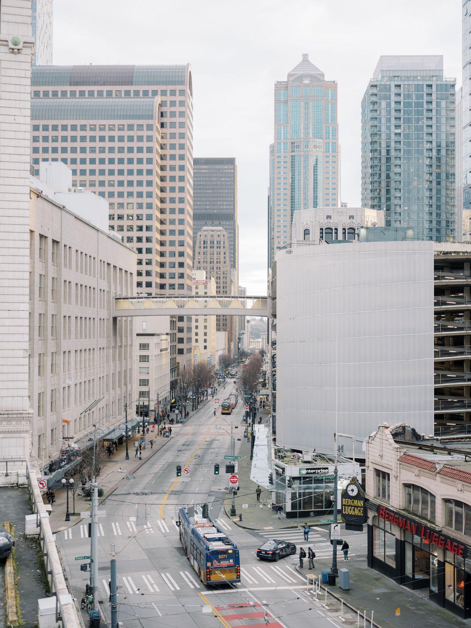 Seattle Downtown from parking lol