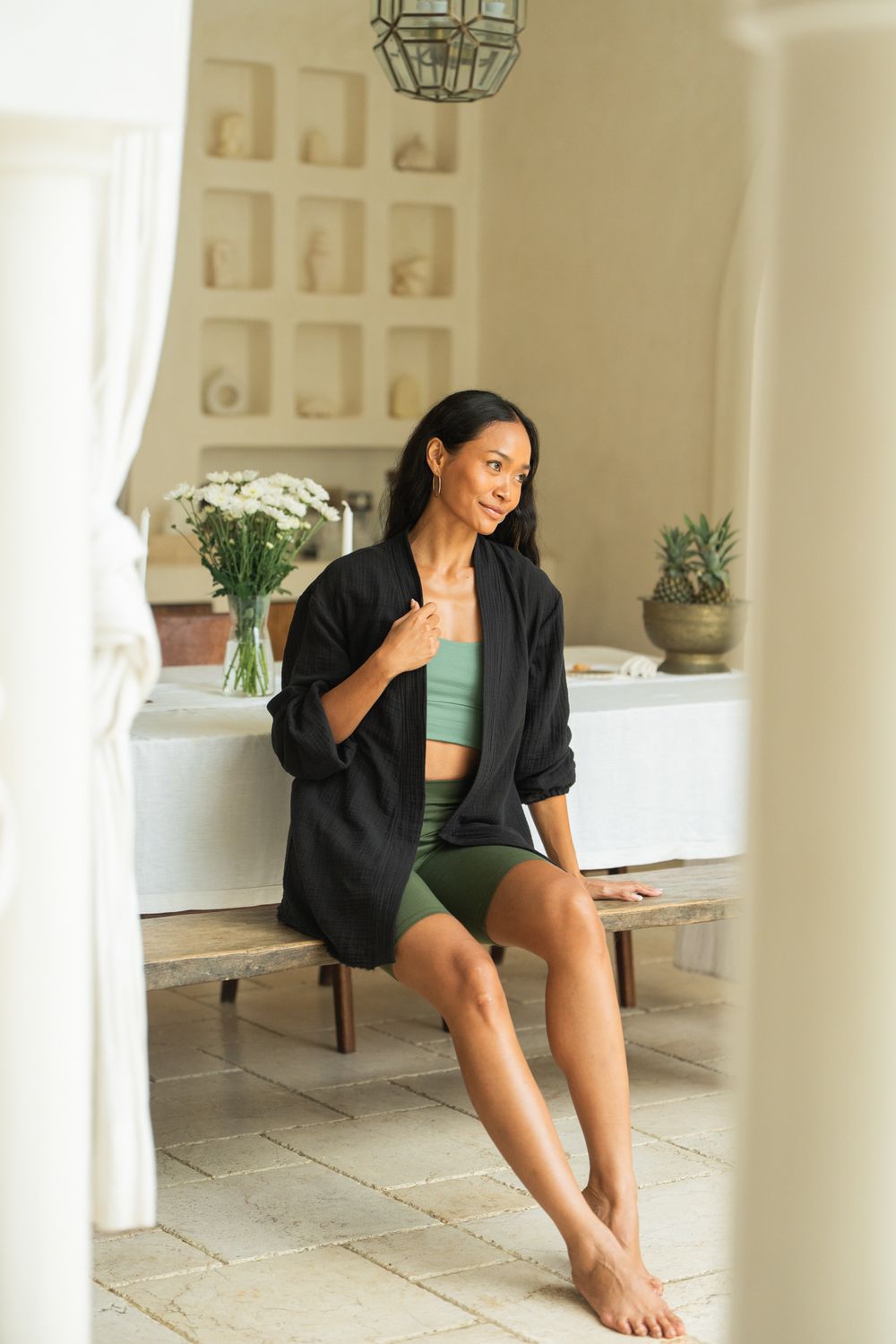 Professional personal branding portrait at Casa Blooms Bali