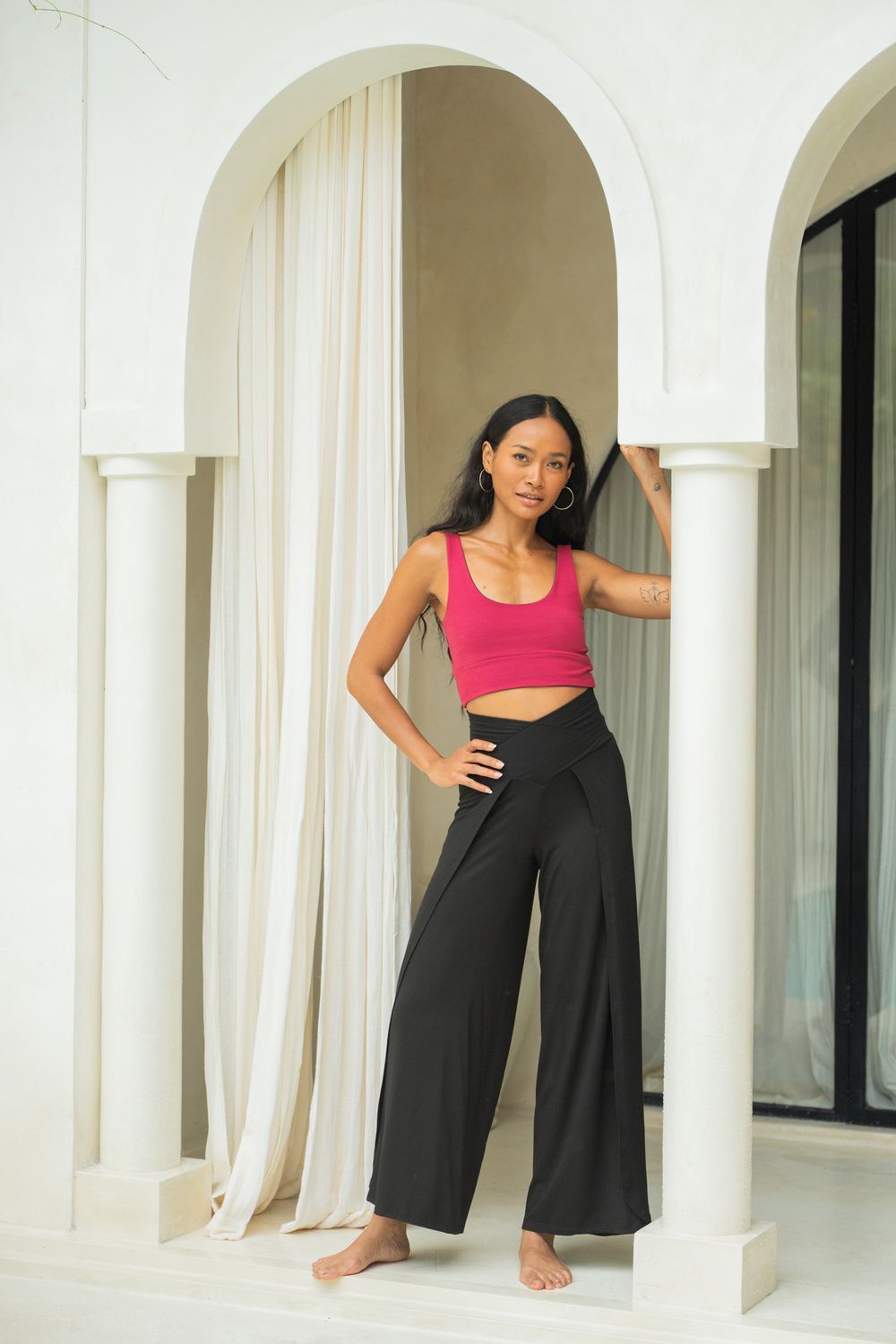 Professional personal branding portrait at Casa Blooms Bali