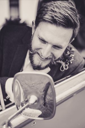 Wedding Photography Groom Clapham Holme Farm
Weddings, Great Hatfield Hull