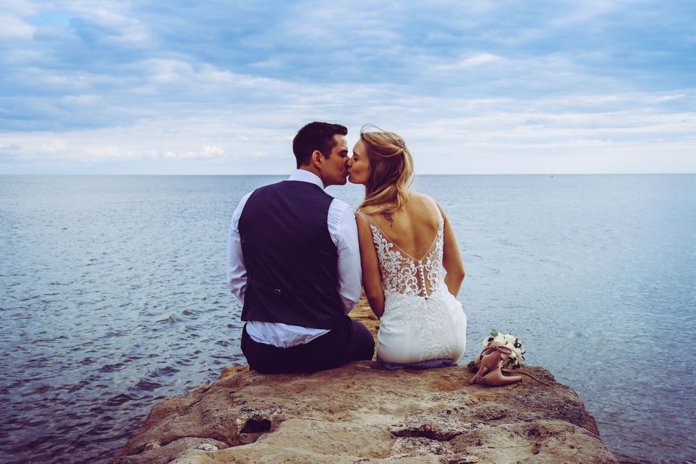 Wedding Photography Lyme Regis Beach