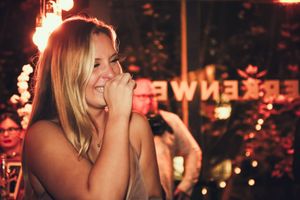 Emotional bridesmaid wedding photography Kings Cross London