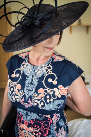 Mother of the bride portrait White Heather Caenby Corner