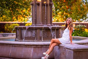 Dreamy senior session with flawless light, vibrant colors, and the most beautiful portraits