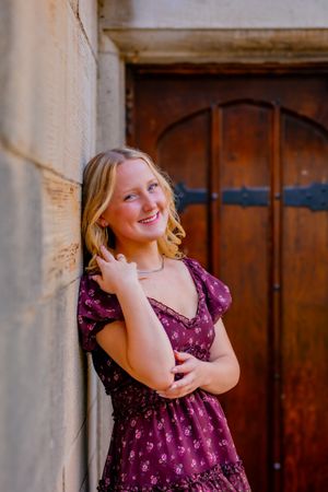 senior girl portrait photography