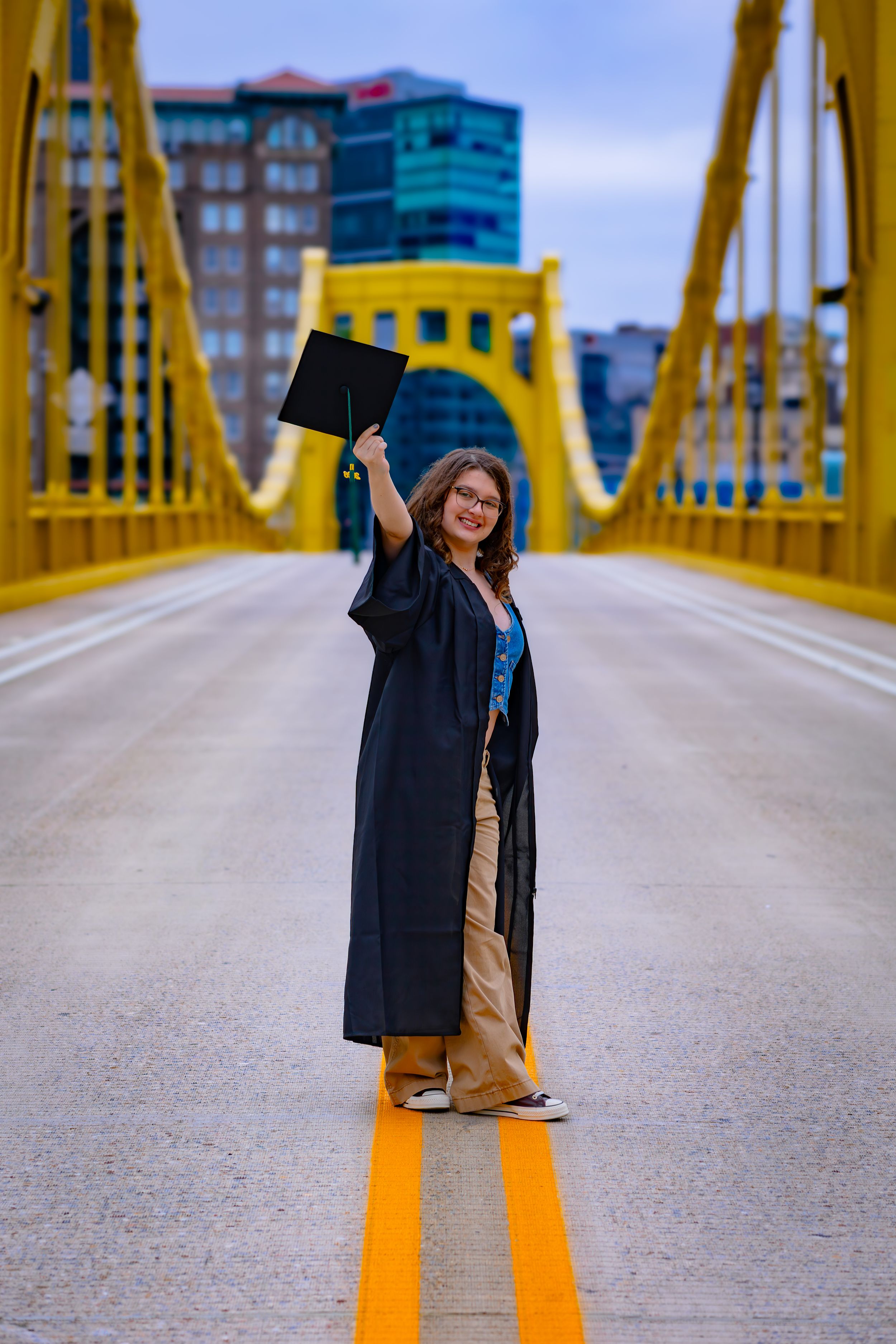 Strong clean tones, natural expressions, and flawless lighting — the ideal senior portrait