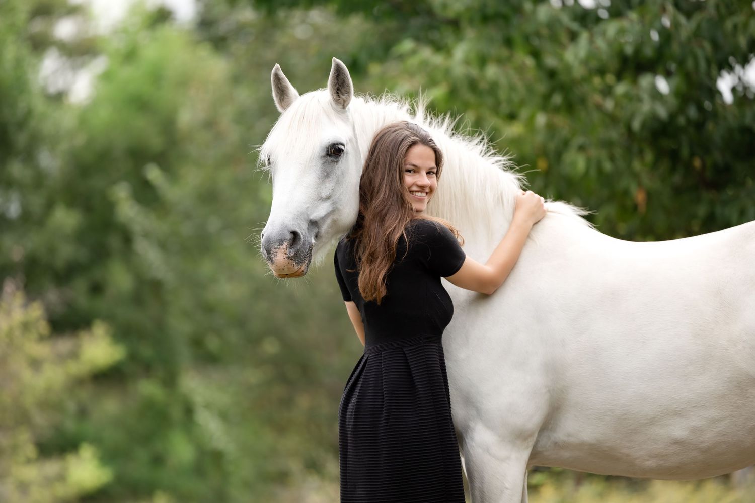 Photographe portrait cheval et sa cavalière