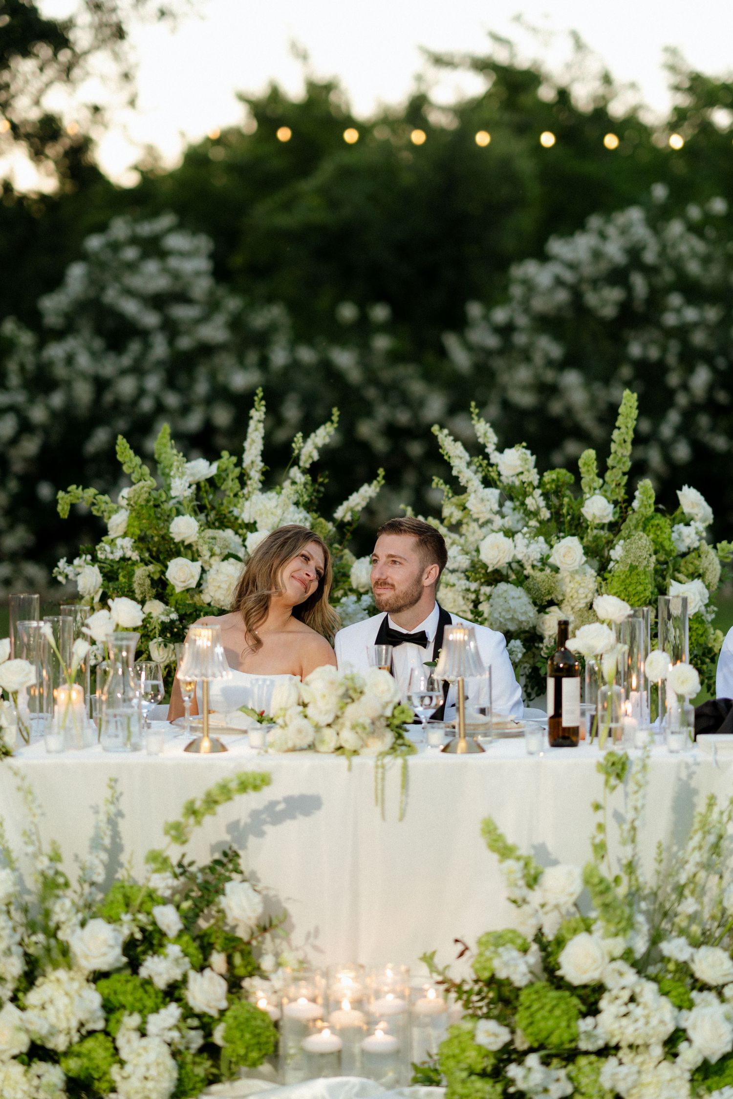 Fresno California Wedding couple kissing during sparkler exit