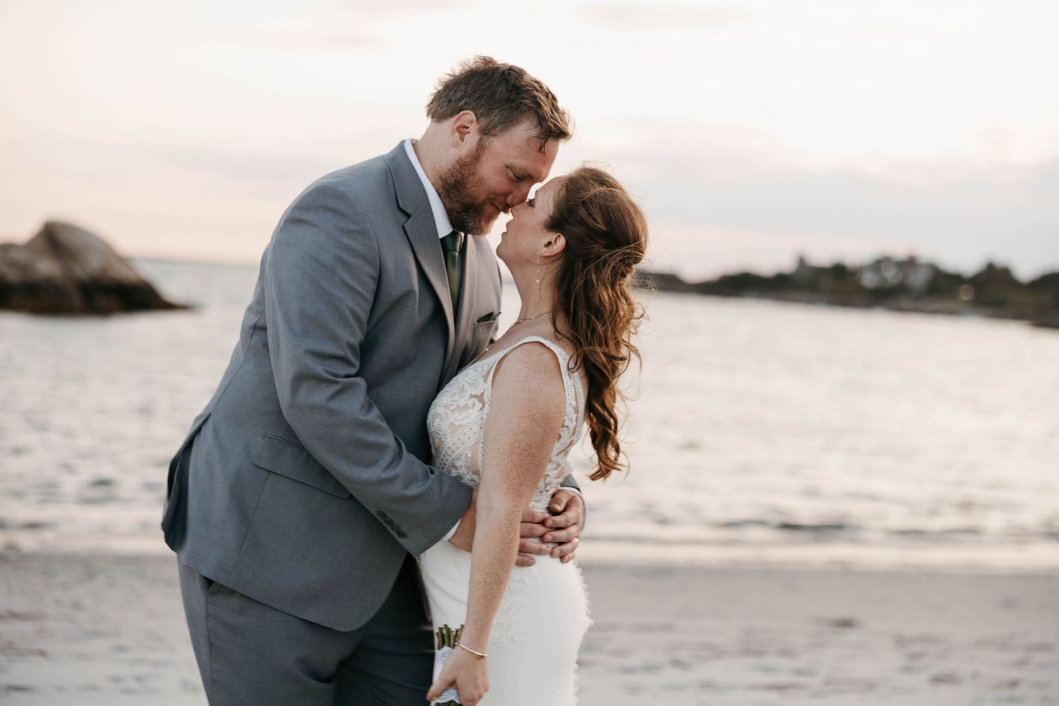 Family beach photo taken by Abby Houser photography in rhode island