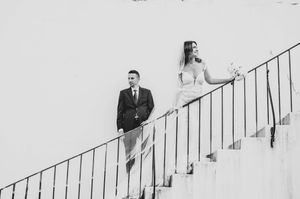 Candid black and white wedding photography 
Bride and groom black and white portrait
BW wedding photos