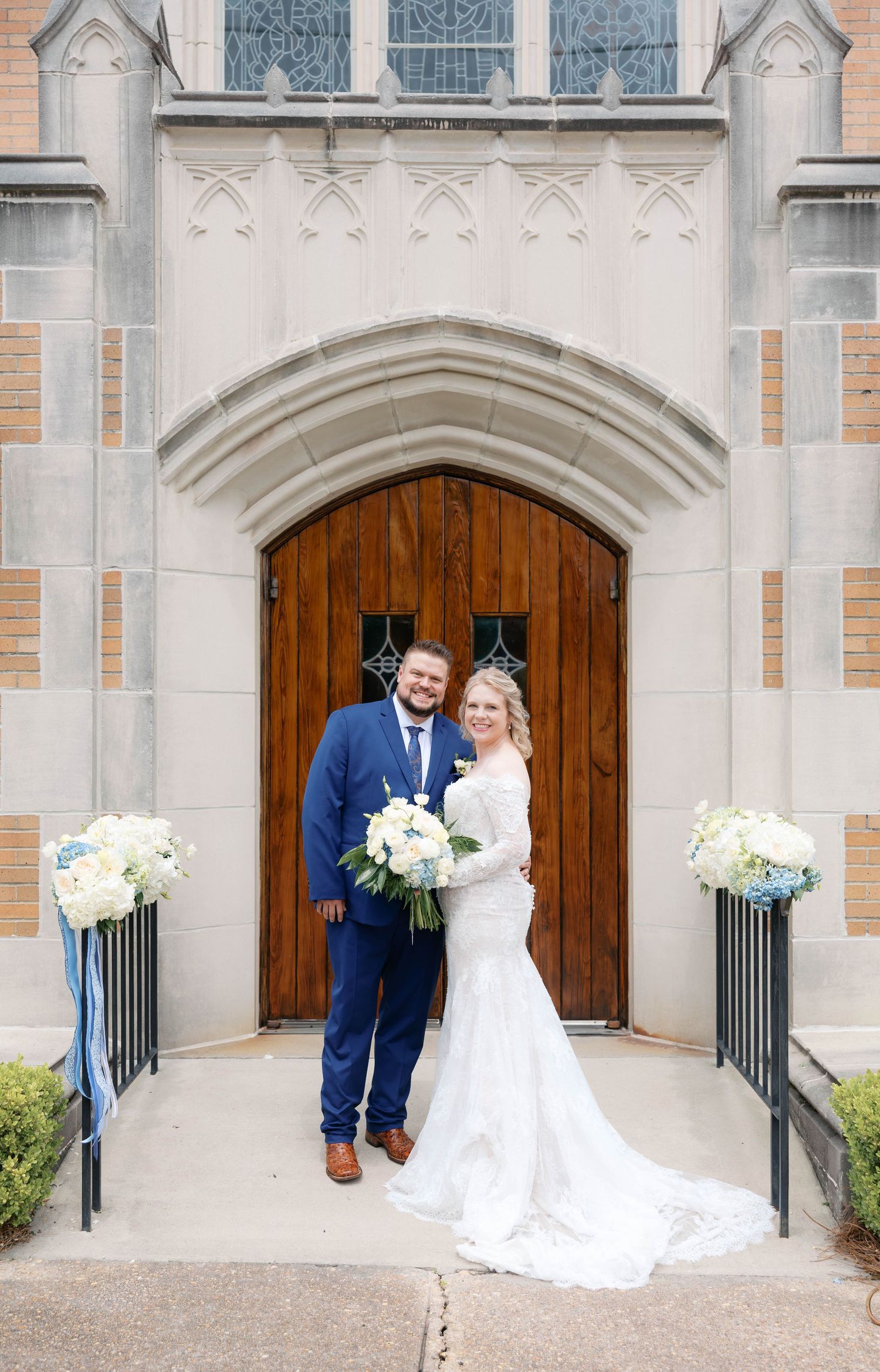 A romantic wedding photo sequence showing a couple embracing under a flowing white veil in soft lighting.