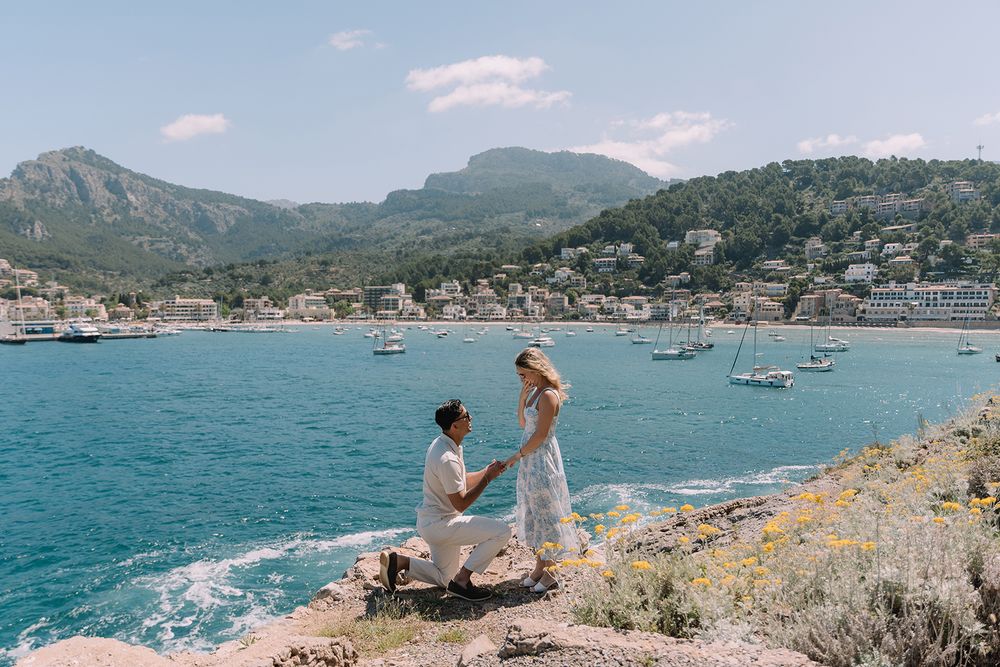 Mallorca engagement & proposal photographer. Romantic, luxury sessions,Mallorca couple photographer for engagements, proposals