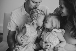 Maternity session in zionsville Indiana studio