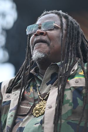 Luciano performing on stage at Reggaeland Festival