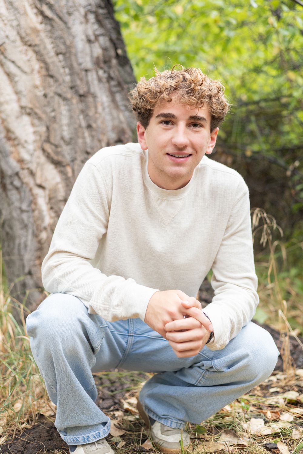 Senior portrait in Littleton, Colorado