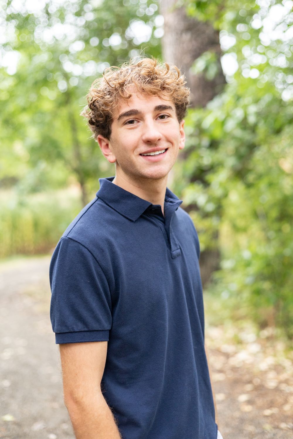 Senior portrait in Littleton, Colorado