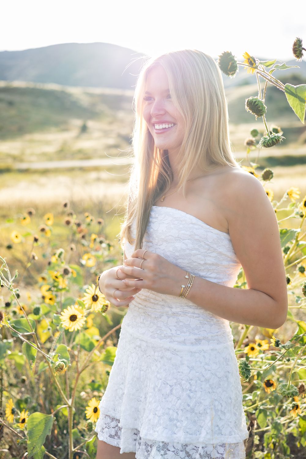 Senior portrait in Littleton, Colorado