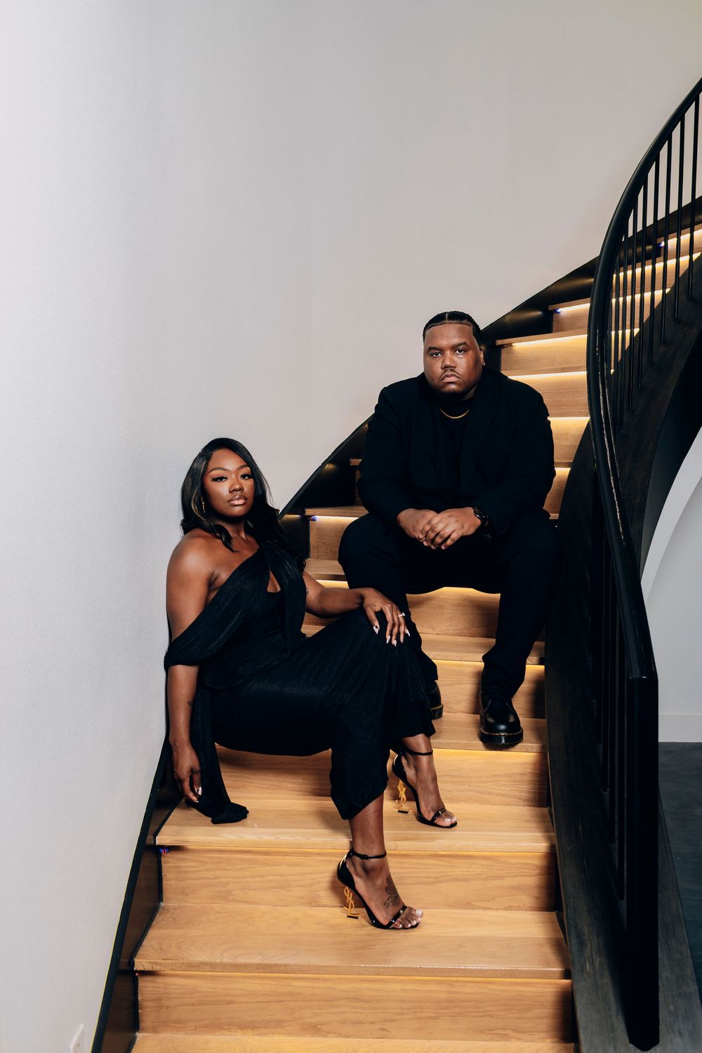 Engagement session at Artis Event Center in DeSoto, TX (160 Seahawk Dr) captured by a Dallas-Fort Worth engagement photographer