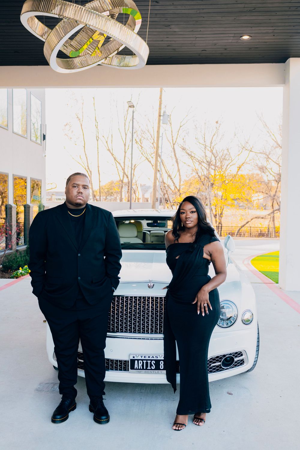 Engagement session at Artis Event Center in DeSoto, TX (160 Seahawk Dr) captured by a Dallas-Fort Worth engagement photographer