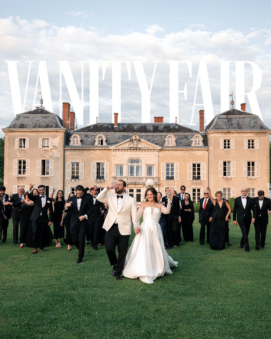Wedding at Chateau de Varennes , featured in Vanity Fair