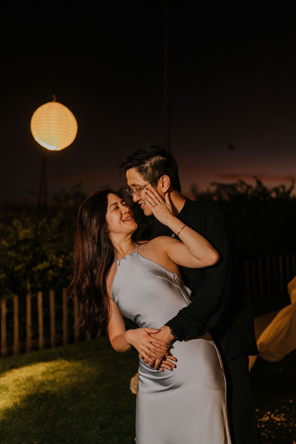 Professional Bali photoshoot services for romantic engagement at Maya Sanur.