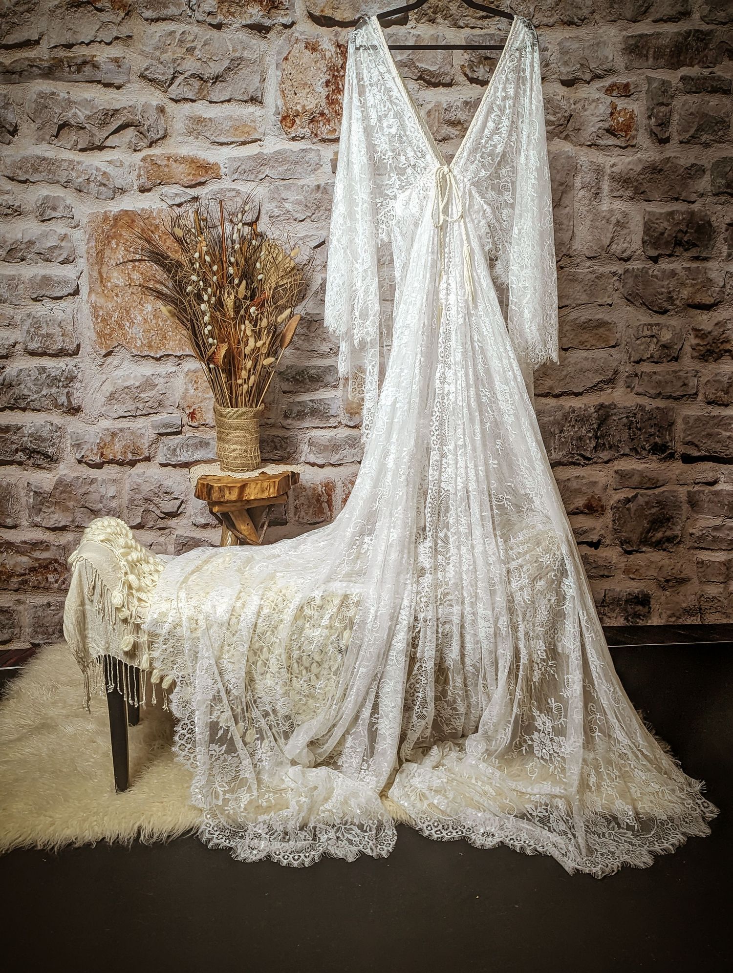 handmade lace dress Toronto Area Photo Studio