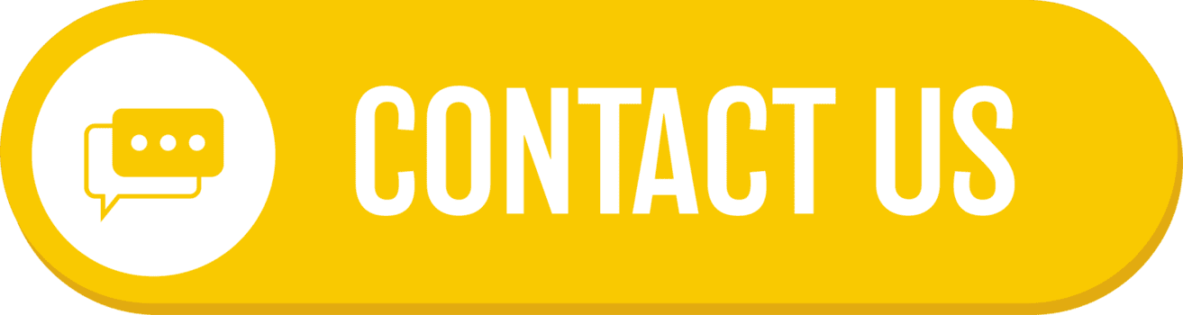 Yellow contact us button with chat bubble icon and bold white text on rounded rectangle background.