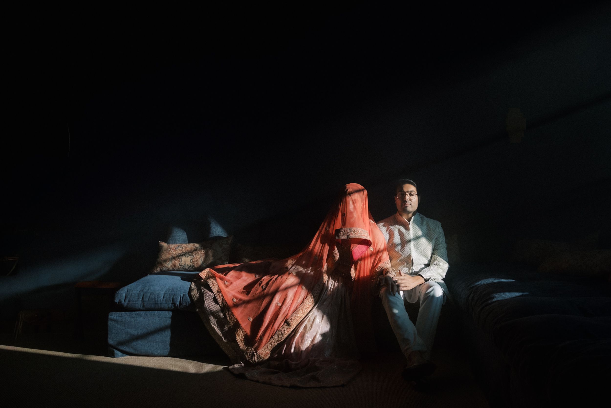 Indian groom Moldovan bride wedding inspiration Casa Bons Ares