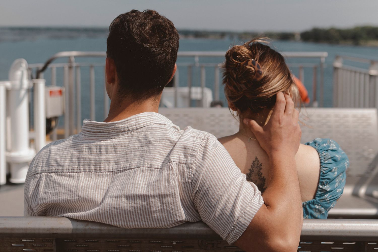 Dude-Approved Couples Photoshoot Ideas (That Don’t Feel Awkward or Staged) Ferry Ride