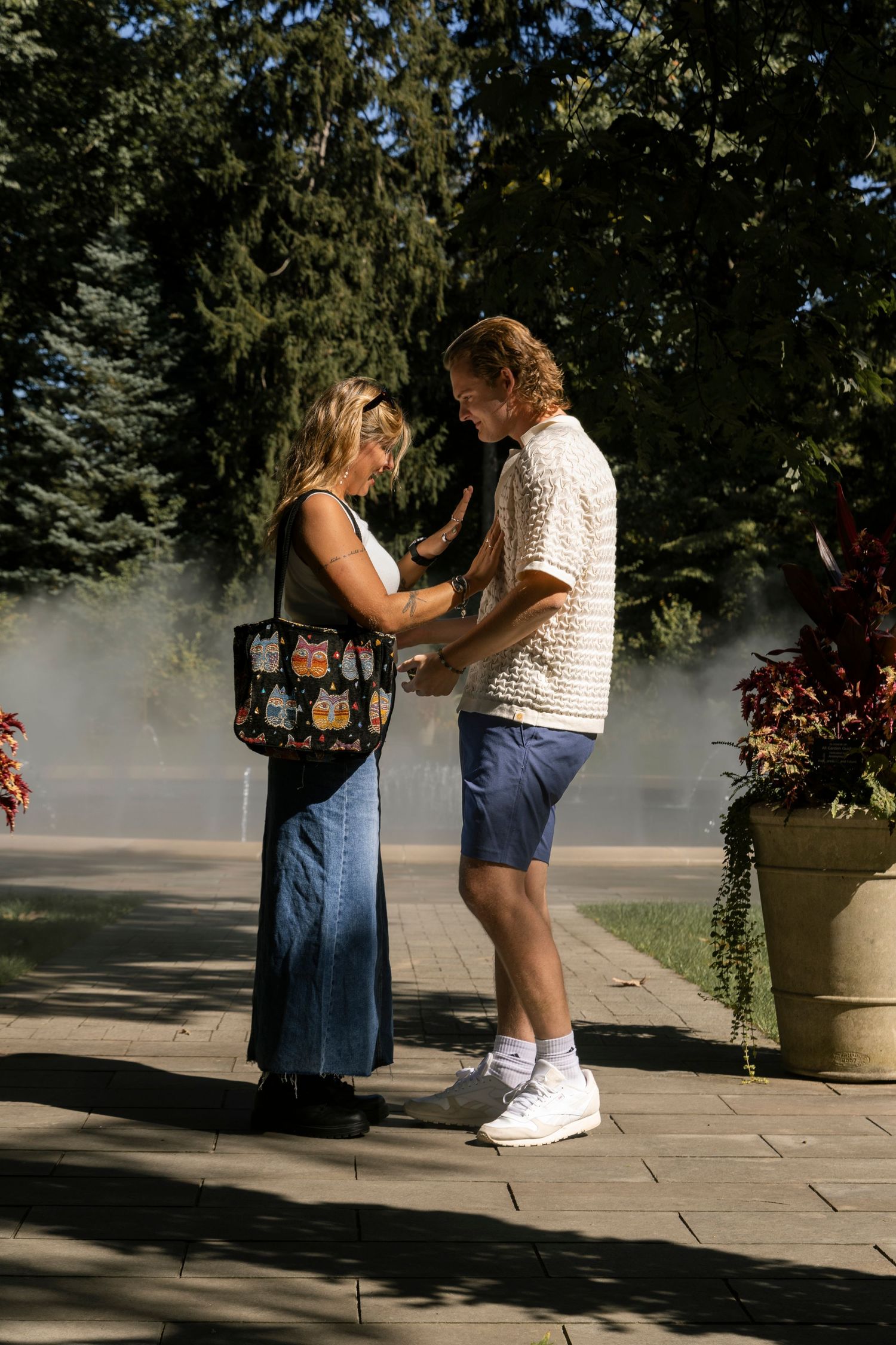 newfields surprise proposal Indianapolis in