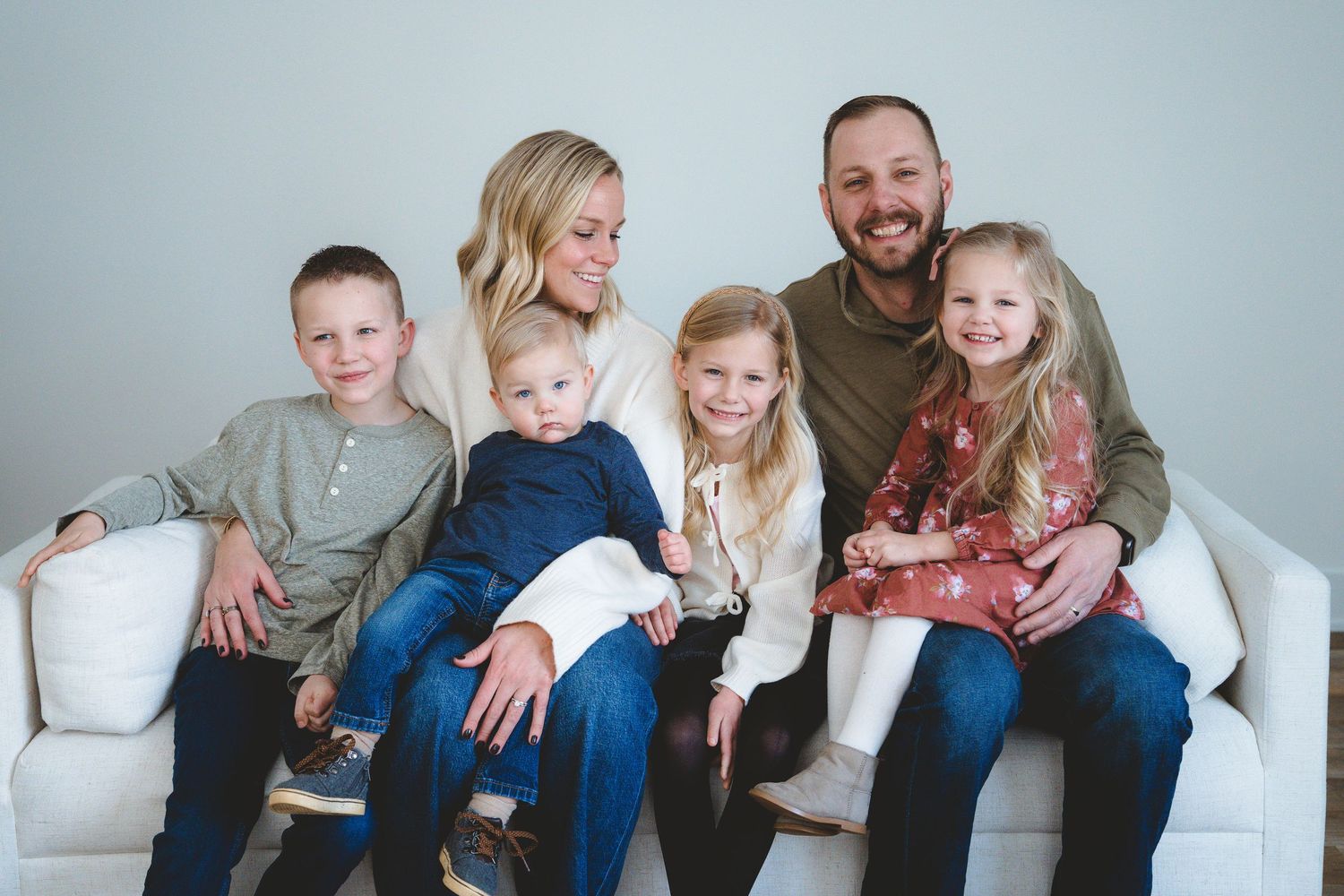 Family, studio, lifestyle, West Michigan