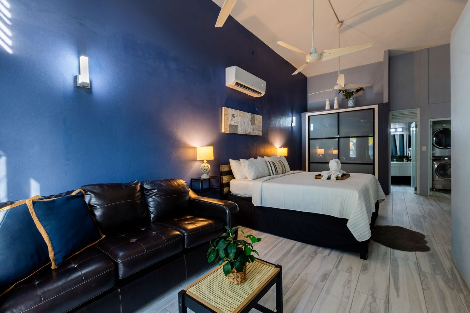 Master bedroom. Beach house in Vega Baja, Puerto Rico.