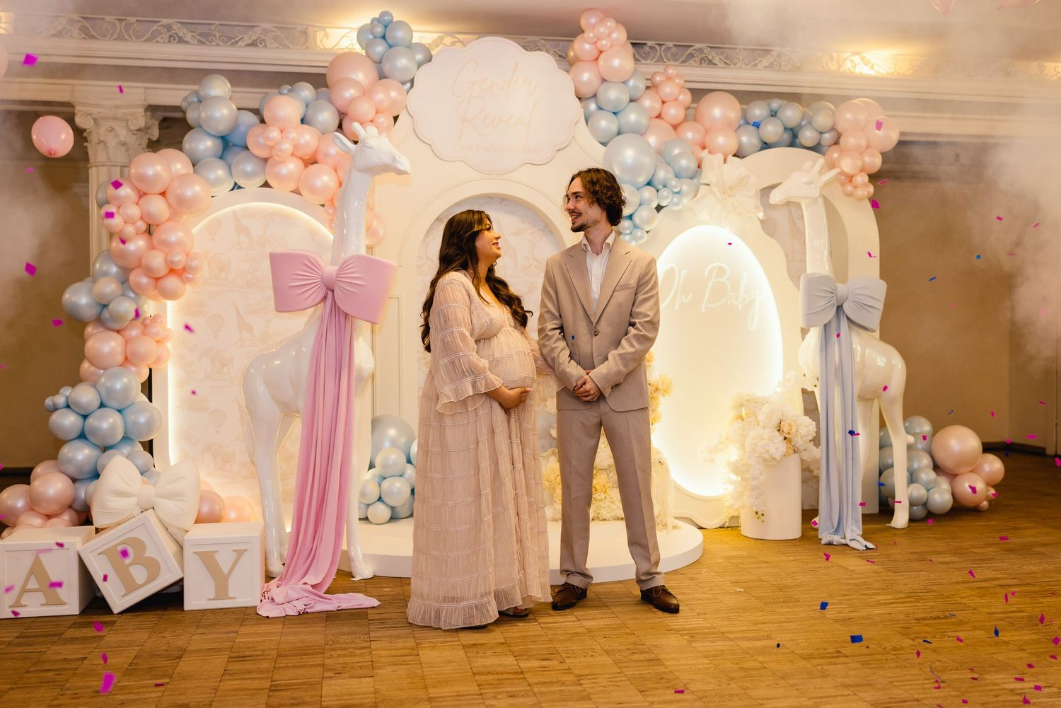 fotografa, gender reveal, ujawnienie płci