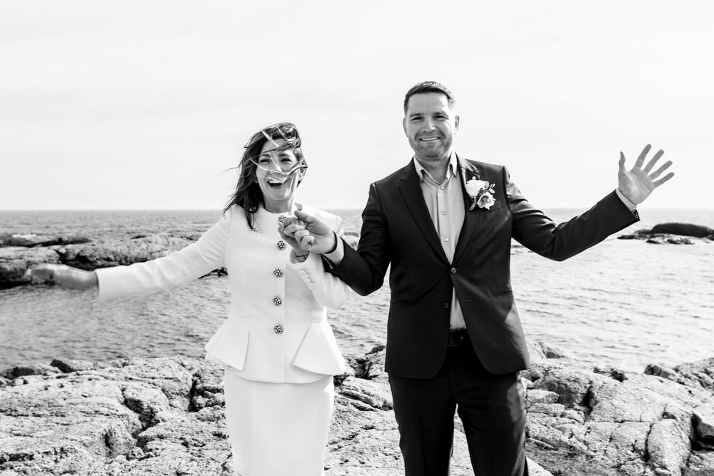 Elope on Newport's iconic Cliff Walk, where the Atlantic Ocean meets Gilded Age grandeur — Rhode Island's most breathtaking "I do" moments.