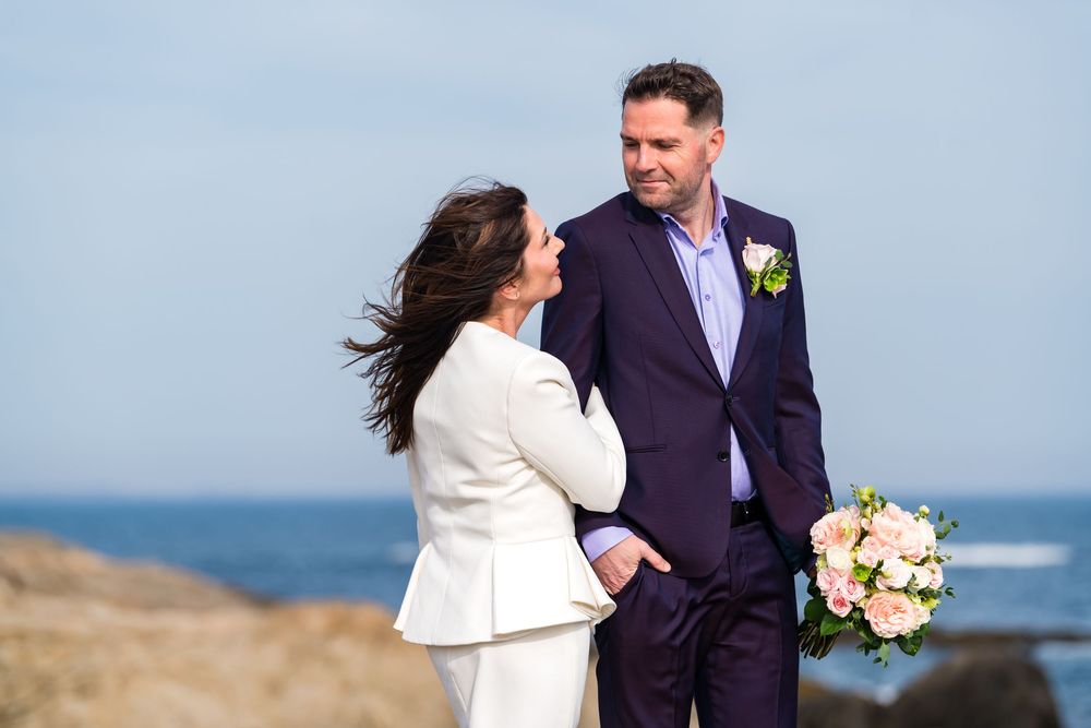 Elope on Newport's iconic Cliff Walk, where the Atlantic Ocean meets Gilded Age grandeur — Rhode Island's most breathtaking "I do" moments.