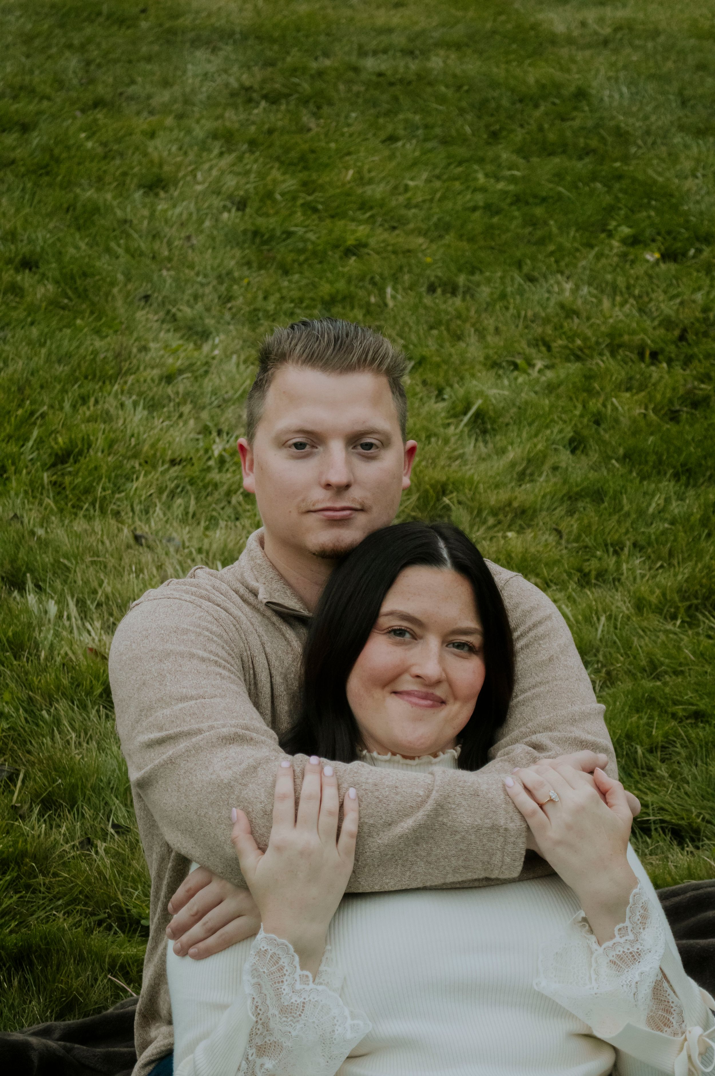 Romantic photography session capturing authentic connection.