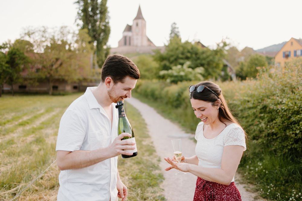 Emotional Strasbourg proposal, Romantic Strasbourg proposal, Johanna Patton Photography, Engagement Photography Strasbourg