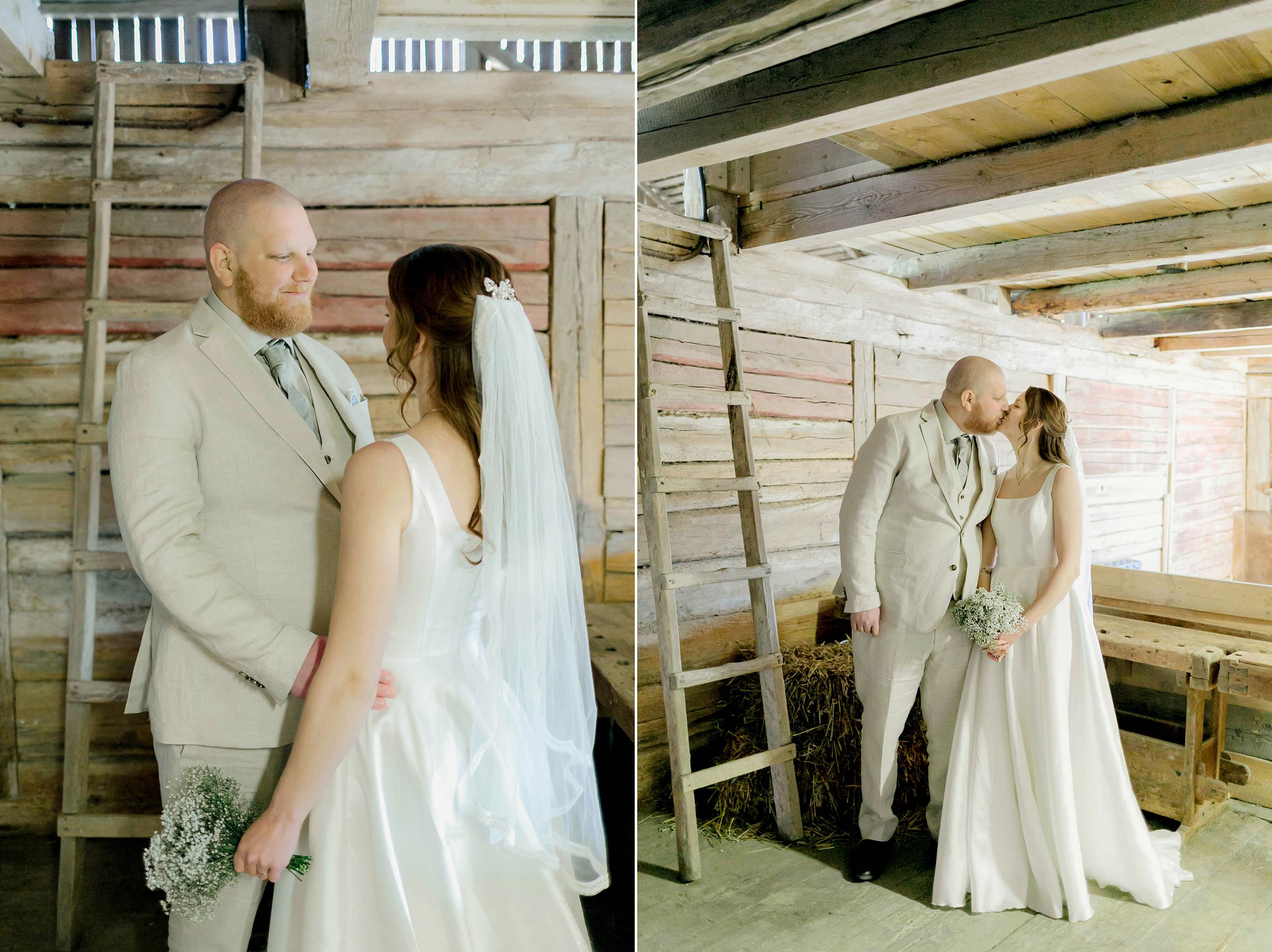Johan och Alice bröllop i Mellösa kyrka och bröllopsfest i Vadsbro-Blacksta. Bröllopsfotograf Rebecca Nordin.