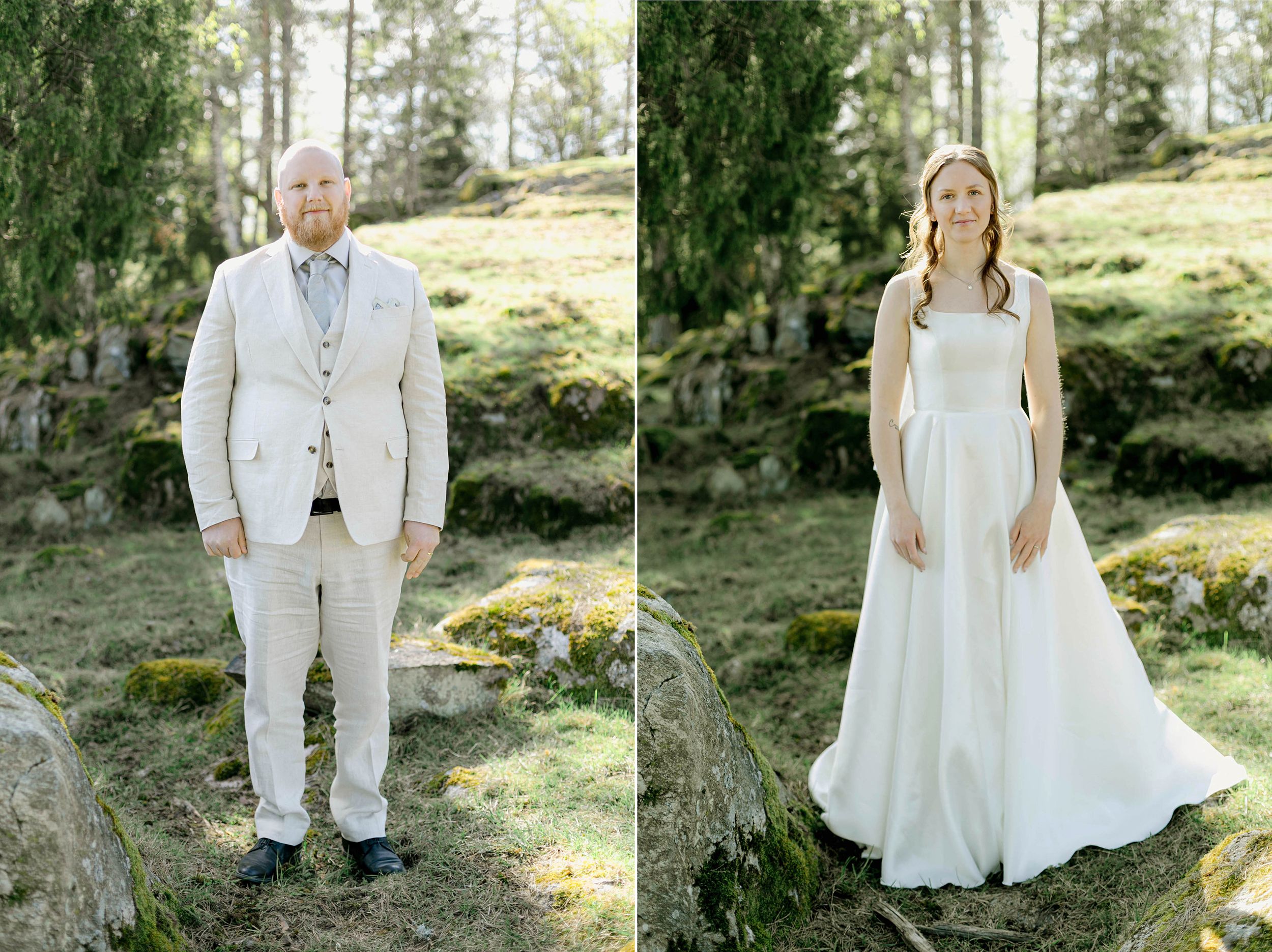 Johan och Alice bröllop i Mellösa kyrka och bröllopsfest i Vadsbro-Blacksta. Bröllopsfotograf Rebecca Nordin.