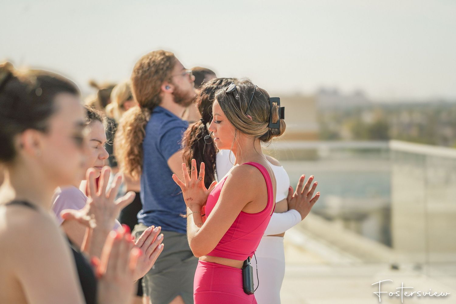 Roof Top Yoga