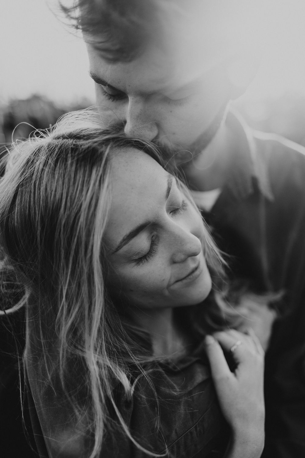 Engagement photos of couple romantic and beautiful in Bath